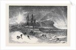 Burford's Panorama of the Polar Regions, the Investigator Snow Walled in for the Winter by Anonymous