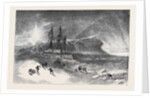 Burford's Panorama of the Polar Regions, the Investigator Snow Walled in for the Winter by Anonymous