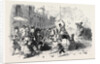 The Carnival at Rome, Explosion of a Hand Grenade in the Carriage of the Prince of Musignano by Anonymous
