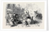 The Carnival at Rome, Explosion of a Hand Grenade in the Carriage of the Prince of Musignano by Anonymous