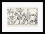 Triumphant Return of the King to His Camp; Nimroud Sculptures, Just Received at the British Museum by Anonymous