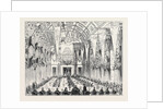 Banquet in the Egyptian Hall at the Mansion House, the Great Exhibition of 1851 by Anonymous