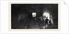 The Britannia Tubular Bridge: Interior of the Tube, Mr. Stephenson Driving the Last Rivet by Anonymous