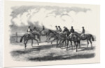 Epsom Spring Meeting, Sketch on the Downs, Preparing to Start for the Great Metropolitan Stakes, April 13, 1850 by Anonymous