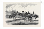 Epsom Spring Meeting, Sketch on the Downs, Preparing to Start for the Great Metropolitan Stakes, April 13, 1850 by Anonymous