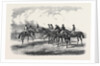 Epsom Spring Meeting, Sketch on the Downs, Preparing to Start for the Great Metropolitan Stakes, April 13, 1850 by Anonymous