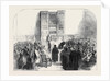 Presentation of a Memorial to Dr. Tait, at Rugby School by Anonymous
