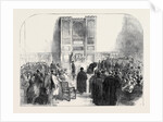 Presentation of a Memorial to Dr. Tait, at Rugby School by Anonymous