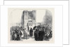 Presentation of a Memorial to Dr. Tait, at Rugby School by Anonymous