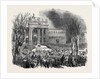 Return of the Pope to Rome. The Procession at the Church of San Giovanni by Anonymous