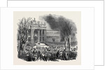 Return of the Pope to Rome. The Procession at the Church of San Giovanni by Anonymous