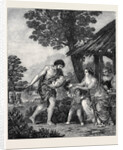 The Finding of Romulus and Remus from the Picture by Pietro Da Cortona by Anonymous