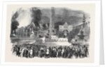 The Paris Fete, Illumination in the Place De La Concorde by Anonymous