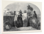 Christ with the Disciples in the Corn Field, Exhibition of the New Society of Painters in Water Colours by Anonymous