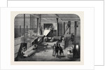 New Rolling Machine for Making Horse-Shoe Nails 1873 by Anonymous