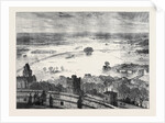 The Floods: The Valley of the Thames from the Round Tower Windsor Castle 1873 by Anonymous