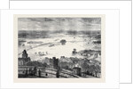 The Floods: The Valley of the Thames from the Round Tower Windsor Castle 1873 by Anonymous