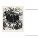 The Chinese Imperial Marriage at Pekin: Horses and Camels Presented to the Emperor. How the Chinese Saw the Bridal Procession. Led Horses in the Bridal Procession. 1873 by Anonymous