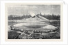 Castle Geyser and Hot Spring Montana North America 1873 by Anonymous