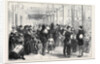 The Strike in South Wales: Exodus of Miners from Merthyr Tydvil 1873 by Anonymous