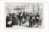 The Strike in South Wales: Exodus of Miners from Merthyr Tydvil 1873 by Anonymous