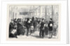 The Strike in South Wales: Exodus of Miners from Merthyr Tydvil 1873 by Anonymous