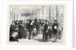 The Strike in South Wales: Exodus of Miners from Merthyr Tydvil 1873 by Anonymous