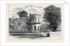 The Late Emperor Napoleon III: Camden Place Exterior View of the House Showing the Emperor's Study and Bedroom Chiselhurst 1873 by Anonymous