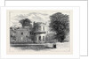 The Late Emperor Napoleon III: Camden Place Exterior View of the House Showing the Emperor's Study and Bedroom Chiselhurst 1873 by Anonymous