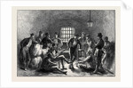 Spain: Carlist Prisoners in the Ancient Moorish Prison of the Alhambra 1873 by Anonymous
