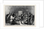 Spain: Carlist Prisoners in the Ancient Moorish Prison of the Alhambra 1873 by Anonymous