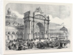 The Vienna Universal Exitibition: Principal Entrance 1873 by Anonymous