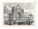 The Vienna Universal Exitibition: Principal Entrance 1873 by Anonymous