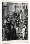 Spain: Religious Procession in Seville During the Holy Week 1873 by Anonymous
