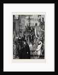 Spain: Religious Procession in Seville During the Holy Week 1873 by Anonymous