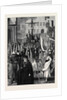 Spain: Religious Procession in Seville During the Holy Week 1873 by Anonymous