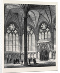 Chapter-House of Westminster Abbey Lately Restored 1873 by Anonymous