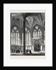 Chapter-House of Westminster Abbey Lately Restored 1873 by Anonymous