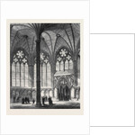 Chapter-House of Westminster Abbey Lately Restored 1873 by Anonymous