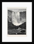 The Kaieteur Falls British Guiana 1873 by Anonymous