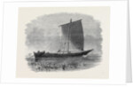 Vessels Used in the Zanzibar Slave Trade: Matapa Boat of the Northern Rivers 1873 by Anonymous