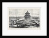 North Altar of the Temple of Heaven Pekin China 1873 by Anonymous