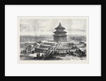 North Altar of the Temple of Heaven Pekin China 1873 by Anonymous
