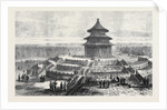 North Altar of the Temple of Heaven Pekin China 1873 by Anonymous