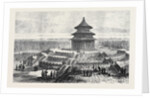 North Altar of the Temple of Heaven Pekin China 1873 by Anonymous