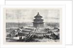 North Altar of the Temple of Heaven Pekin China 1873 by Anonymous