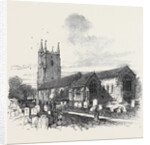 The Disaster at Dungeness: Lydd Church 1873 by Anonymous
