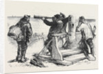 Loss of the Northfleet: Beachmen on the Lookout Near Dungeness 1873 by Anonymous