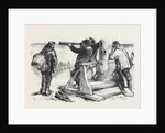 Loss of the Northfleet: Beachmen on the Lookout Near Dungeness 1873 by Anonymous