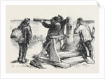 Loss of the Northfleet: Beachmen on the Lookout Near Dungeness 1873 by Anonymous